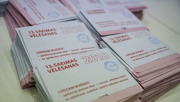Подсчет голосов на выборах в 13-й Сейм - Sputnik Латвия