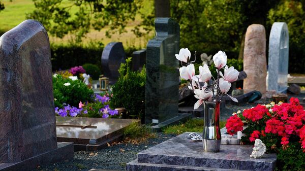 Цветы на кладбище - Sputnik Latvija